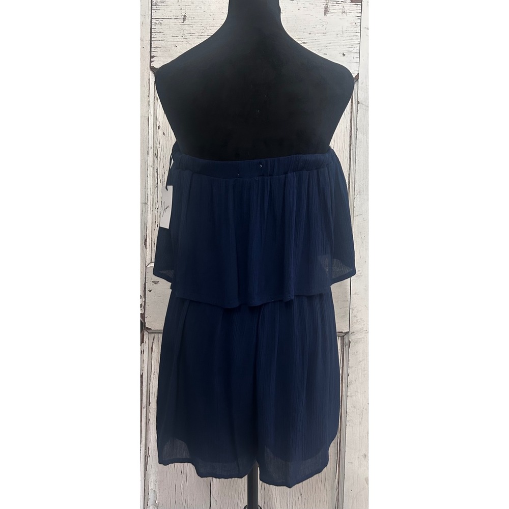 Japan Dark Blue &Whte Strapless Roper- NWT - Picture 3 of 7